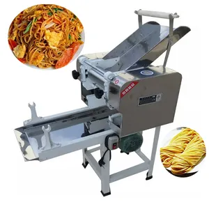 Stainless Steel Commercial Electric Fresh Dough Noodle Making Machine Ramen Pasta Maker Machine