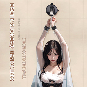 Menottes à ventouse SM pour salle de bain, fixation murale, pour bondage et contrainte, accessoires de punition féminine, jouet sexuel pour couple - Product Image 2