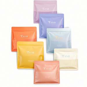 Sachet de thé laminé portable de qualité alimentaire sac en papier kraft Mini sac de café goutte à goutte thermoscellé avec impression de logo personnalisé - Product Image 2