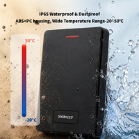 Lector de Control de Acceso RFID de 13.56MHz para NFC, 125kHz EM, con Salida Wiegand de 26-37 Bits, Dispositivo de Seguridad de Entrada Duradero de ABS