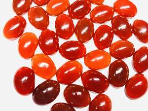 Gema de Ónix Verde, Negro, Azul y Rojo con Base Plana, Corte Ovalado Natural, Piedra de Ágata para Joyería, Precio al por Mayor - Product Image 6