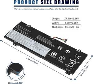 L18C4PF3 Laptop <b>Battery</b> C340-14API C340-14IML C340-14IWL S540-14API S540-14IML S540-14IWL Flex-14IML Flex-14IWL Flex-14API - Product Image 2