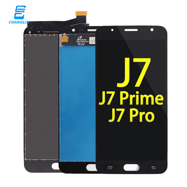 Phone Display Wholesale Digitizer Lcd Pantalla De Celular Lcd for samsung galaxy J7 PRO J7 PRIME Screen