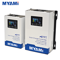 Contrôleur solaire MPPT MYAMi 12V 24V 48V adapté aux batteries au phosphate de lithium 30A 60A 100A