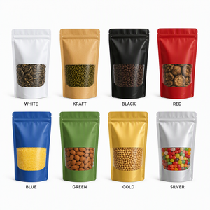 Bolsa de Aluminio con Cierre Hermético de Alta Barrera, Bolsa con Fuelle para Proteínas en Polvo, Suplementos, Alimentos para Mascotas, Café, Empaquetado al Vacío de Fábrica - Product Image 6
