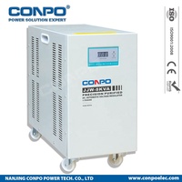 Régulateur stabilisateur de tension JJW-5KVA 1phase ferro-résonant/type condensateur/type statique/sans contact Affichage LED AVR 220V/230VAC