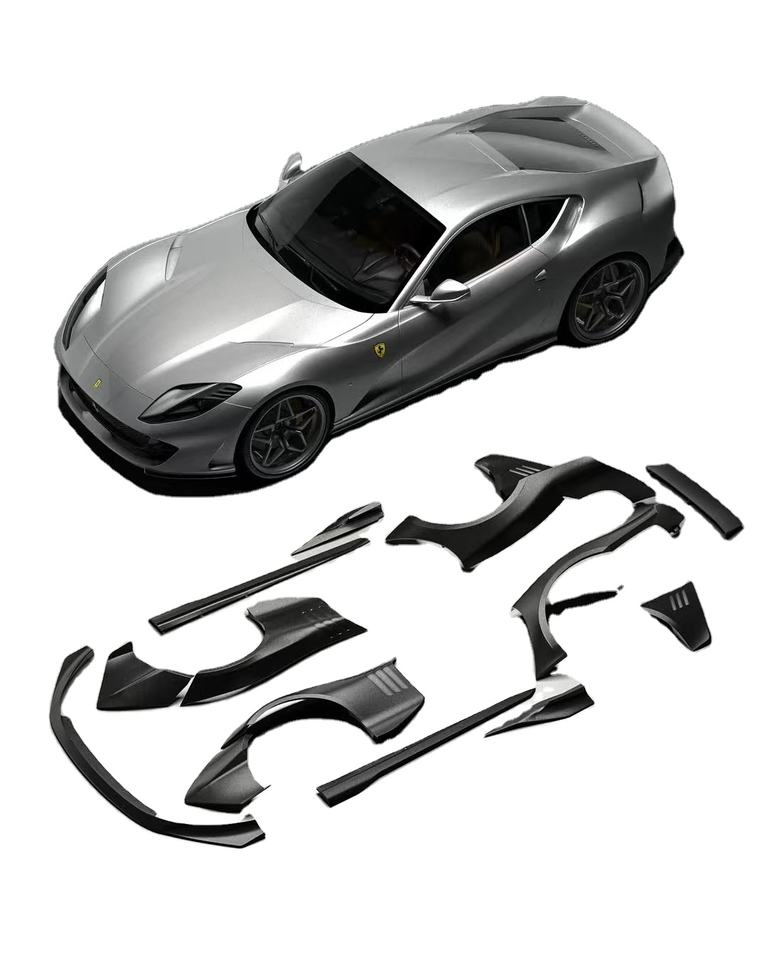 New rh for 812 Dry Carbon Widebody Kit Style 1016 Upgrade Replacement ...