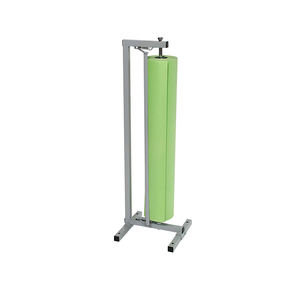 Dispensador de Papel Resistente JH-Mech, Organizador Móvil con Ruedas para <span class=keywords><strong>Carnicería</strong></span>, Soporte Vertical para Rollos de Papel de Acero al Carbono Gris - Product Image 1