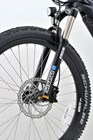 Nouveau modèle de vélo de montagne électrique à assistance au pédalage, suspension intégrale, 1000W, 48V 16Ah, moteur central, batterie cachée, autonomie 45 km