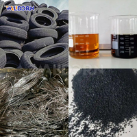 Machine de recyclage de pneus usagés à grande échelle par pyrolyse thermique, production d'huile, de fumée de carbone et de fil d'acier