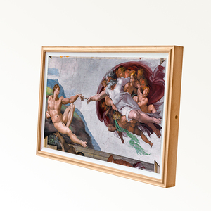 Marco Digital Inteligente para Exhibición de Arte en Madera, Pantalla de 22 a 55 Pulgadas, 2K 4K, Reloj, Galería, Cuadros al Óleo, NFT, para Galerías de Arte - Product Image 5