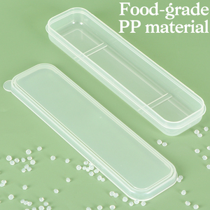 SUNSHING Portable Toothbrush Packing Box Clear Cutlery Container <b>Toothpaste</b> Travel Case Plastic Storage Box for Toothbrush - Product Image 4