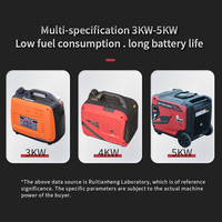Ruitianheng RTH-7000iE 6,5KW/KVA Geräuscharmer Luftgekühlter 2-Takt Wechselstrom-Einphasen-Generator 50/60Hz Umweltfreundlich Langlebig Leichtgewichtig Stabil