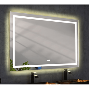 DB 60 pulgadas. W X 36 pulgadas. H Frameless LED Single Bathroom Vanity Mirror Cristal pulido Baño Vanity LED Only Pickup - Product Image 5