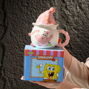 Tazza in Ceramica di <span class=keywords><strong>SpongeBob</strong></span> con Design del Cappello Magico, Tazza da Caffè per Ragazze - Product Image 2