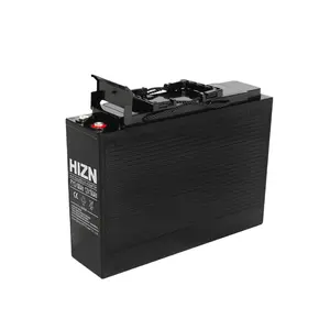 HIZN Deep Cycle FT100 Lead Acid Battery 12V 100Ah Front Terminal Battery for Solar Telecom System