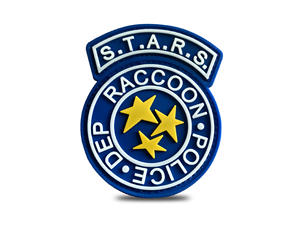 Insignia de Resident Evil con Diseño de Mapache en Relieve de PVC, Brillante en la Oscuridad, Duradera, Moderna, Ecológica y Resistente al Agua - Product Image 4