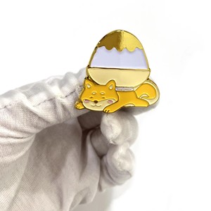 Broche en métal moderne de qualité supérieure, motif animal de dessin animé, design adorable, épingles en émail dur pour chien mignon - Product Image 3