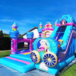 Hero Hupfburg 派对租赁商用级充气城堡和滑梯户外充气玩具 - Product Image 2