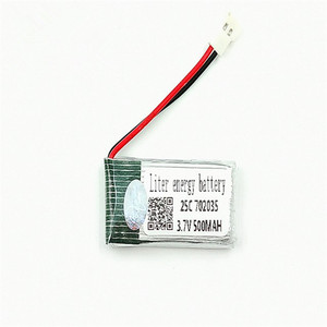 702035 3.7V 500mAh batterie Li-ion Ha Bosen h107d overfly FY310B Tanco m62R télécommande quadrocopter 25C - Product Image 1