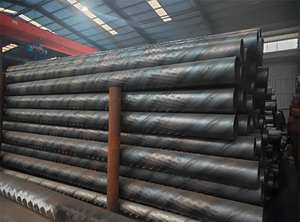 Tubos Perforados de Acero al Carbono para Pozos de Drenaje y Pantallas de Control de Arena, Estándar ASTM, Aplicación de Perforación - Product Image 4