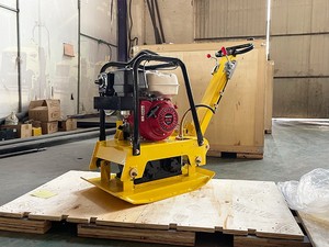 120 kg 160 kg xăng/DIESEL Powered rung tấm Máy đầm Reversible tấm Máy đầm - Product Image 3