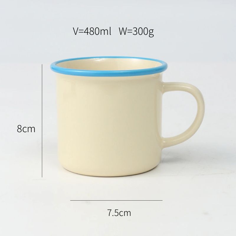 Milk yellow blue line