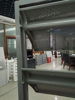 Store de protection solaire pour fenêtre, persienne et volet en alliage d'aluminium perforé, horizontal, moderne, écologique, certifié ISO9001