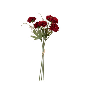 Ramo de margaritas artificiales Haiyi, arreglo decorativo de flores de seda para decoración del hogar y bodas - Product Image 5