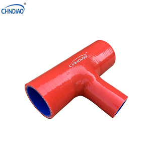 Pièces automobiles, tube d'admission d'air flexible de 2 pouces de diamètre, en forme de T, à paroi mince, en caoutchouc silicone, tuyau de radiateur - Product Image 3
