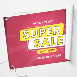 Tùy chỉnh được thiết kế PVC Vinyl biểu ngữ cho đường phố ngoài trời quảng cáo di động và kỹ thuật số in Flex biểu ngữ - Product Image 2