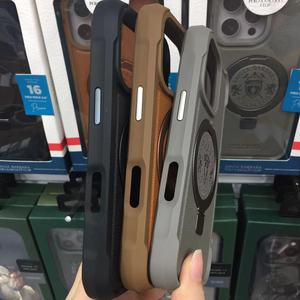 Nuova Custodia Magnetica Invisibile in Pelle Polo <span class=keywords><strong>Primo</strong></span> di Tendenza per iPhone 17 Pro Max 16 Pro Max con Supporto Integrato - Product Image 5