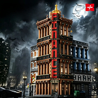 Jie Star SJ1118 2026 MOC City Création Banque Modèle de Présentation Kits de Briques Vue sur Rue Cadeaux pour Adultes 3763 pièces Ensembles de Blocs de Construction