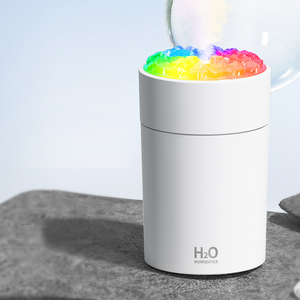 Chất lượng cao dung nham núi lửa tạo độ ẩm 220ml USB H2O ánh sáng đầy màu sắc ngọn lửa khuếch tán cho Nhà Phòng Ngủ xe & khách sạn sử dụng di động - Product Image 4