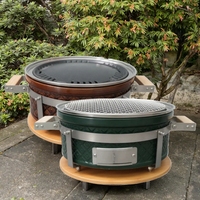 Barbecue portable sans fumée en acier inoxydable Auplex, table de barbecue, hibachi, kebab, barbecue au charbon de bois, grill japonais yakitori, luxe haut de gamme