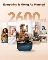Fontaine à eau pour chat 88oz/2.6L, fontaine à eau sans fil pour animaux de compagnie avec capteur, distributeur d'eau 2600mAh pour chat