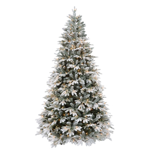 Árbol de Navidad Preiluminado de Alta Calidad con Luces LED para Decoración del Hogar, Exteriores y Fiestas - Product Image 1