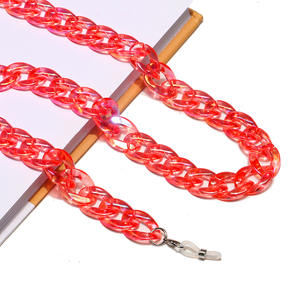 Suspendu En Plastique <span class=keywords><strong>Transparent</strong></span> Acrylique Soleil Masque Titulaire Cou <span class=keywords><strong>Lunettes</strong></span> Chaîne <span class=keywords><strong>Lunettes</strong></span> De Soleil Oeil Verre <span class=keywords><strong>Cordon</strong></span> Sangle pour <span class=keywords><strong>Lunettes</strong></span> - Product Image 5