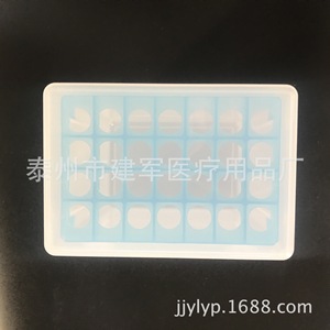 กล่องปลายดูดแบบ 28 รู ของ Taizhou Jianjun Medical Supplies สำหรับปิเปตขนาด 5000ul อุปกรณ์สิ้นเปลือง - Product Image 1