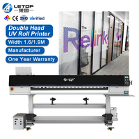 Impresora de Inyección de Tinta para Vinilo LETOP Smart 1600 de Formato Ancho para Imprimir en Pancartas Interiores, Plotter de Impresión Inteligente Xp600