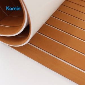 Komin Trọng lượng nhẹ không thấm nước ngoài trời EVA tếch bọt <span class=keywords><strong>Composite</strong></span> decking cho thuyền - Product Image 4