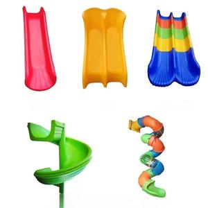 Accesorios de Juegos para Jardín y Patio Educativos para Exteriores, Tobogán de Plástico <span class=keywords><strong>Ondulado</strong></span> Colorido, Resistente a la Intemperie y Duradero para Bebés - Product Image 3