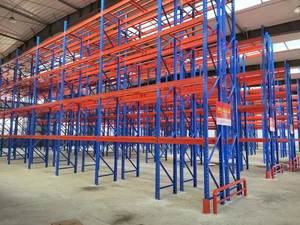 Système de rayonnage à palettes en acier enduit de poudre réglable sans boulons <span class=keywords><strong>Nelson</strong></span> 2026 pour l'entreposage industriel en usine - Product Image 2