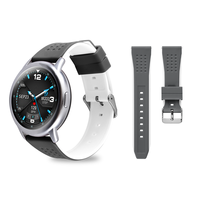 Bracelets de montre intelligente SHX 22 mm à libération rapide, remplacement durable, élastique, doux, respirant, en silicone, étanche, bracelet de sport pour hommes