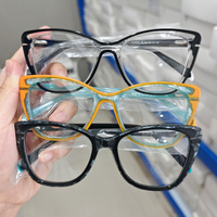 Montures de Lunettes Tendance Haut de Gamme – Montures Optiques Colorées en Acétate Faites à la Main – Monturas Opticas Mixtes