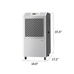 Automatic Industrial Commercial Air Drying Equipment 158 Litre <strong>Dehumidifier</strong> for Basement/Workshop - Product Image 6