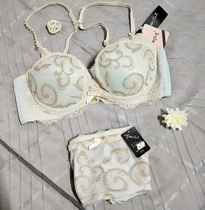 Ensemble culotte et soutien-gorge en dentelle, culotte élégante et chaude, pour toutes les <span class=keywords><strong>femmes</strong></span>, nouvelle collection - Product Image 3