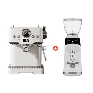 <span class=keywords><strong>Meilleur</strong></span> prix promotionnel, machine à expresso semi-automatique portable, capacité de 40 oz, acier inoxydable, mousseur à lait automatique, latte crema, pour la maison - Product Image 2
