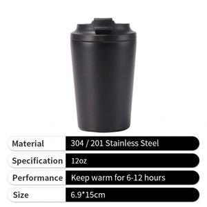 Insulated Thermos Cup <b>Mini</b> Portable Metal Hot Coffee Tea Water <b>Bottle</b> for Gifts - Product Image 4