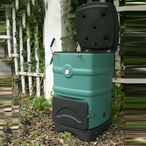 Poubelle de compostage extérieure intelligente 110L pour jardin et cuisine, en plastique, pour compost organique – Meilleure vente - Product Image 3